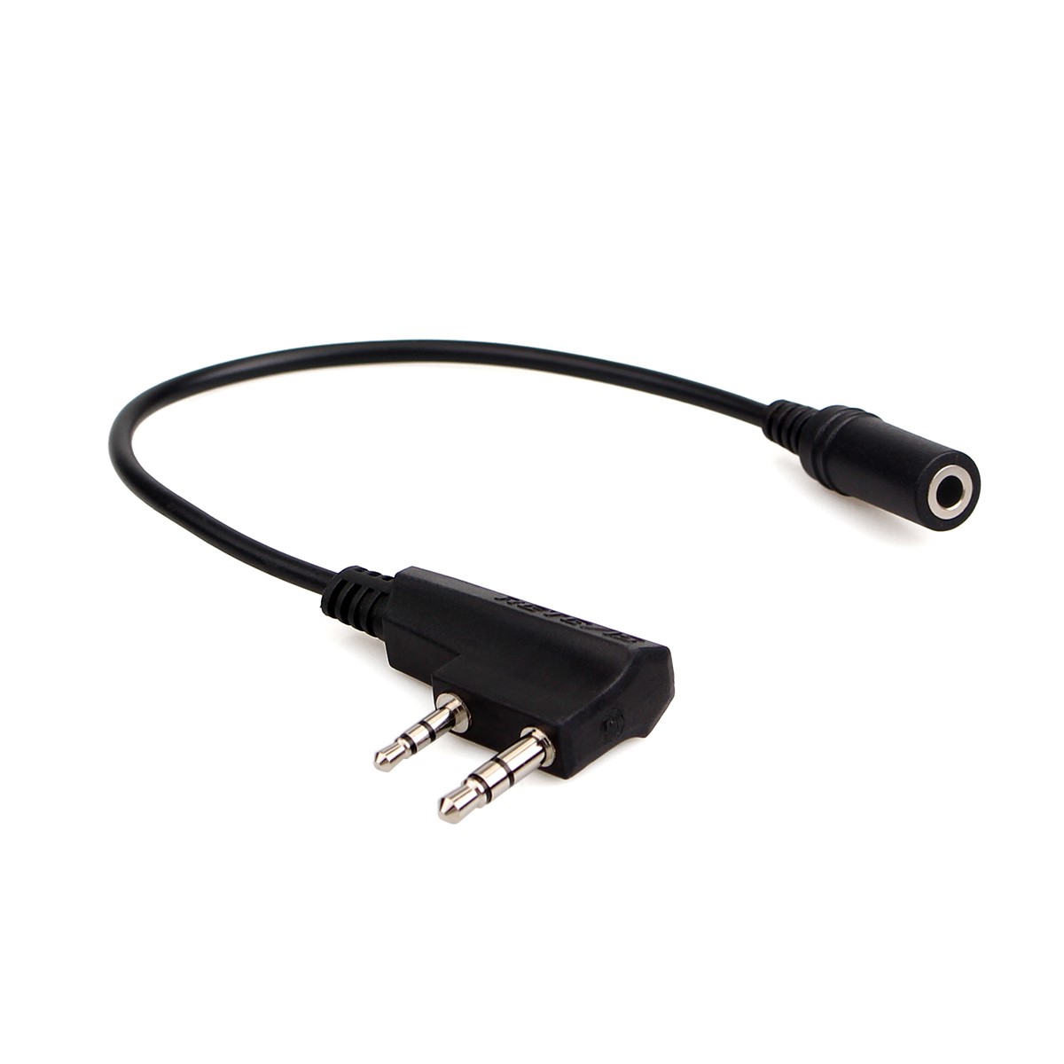 EMagTech Cavo Audio Da K1 A Jack 3.5mm – 2 Pezzi, Per Ricetrasmittenti TYT E UV5R/888S, Adattatore Per Auricolari E Microfono