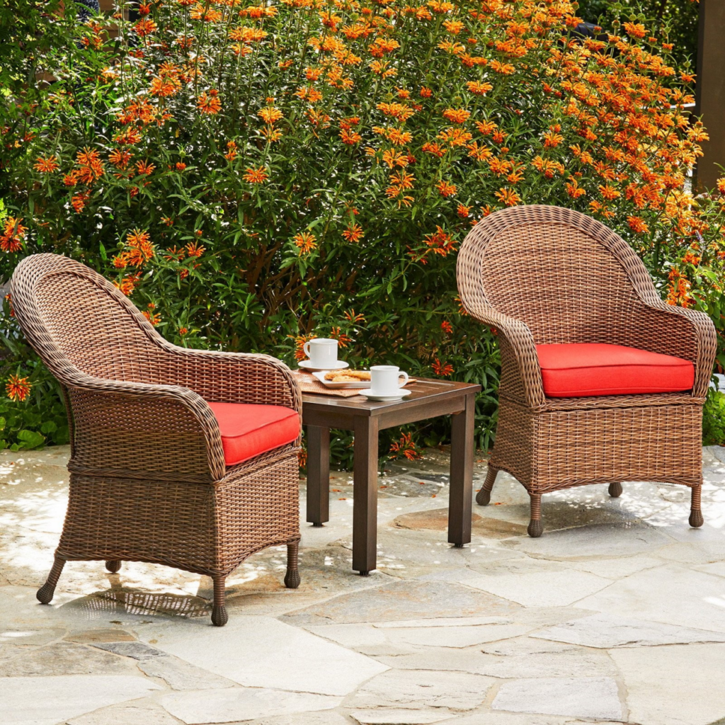 plastic wicker outdoor furniture
