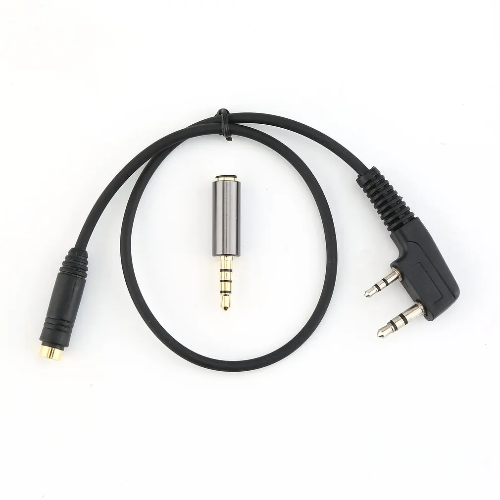 2 pin k1 to 3.5mm to male audio earphone adaptor
