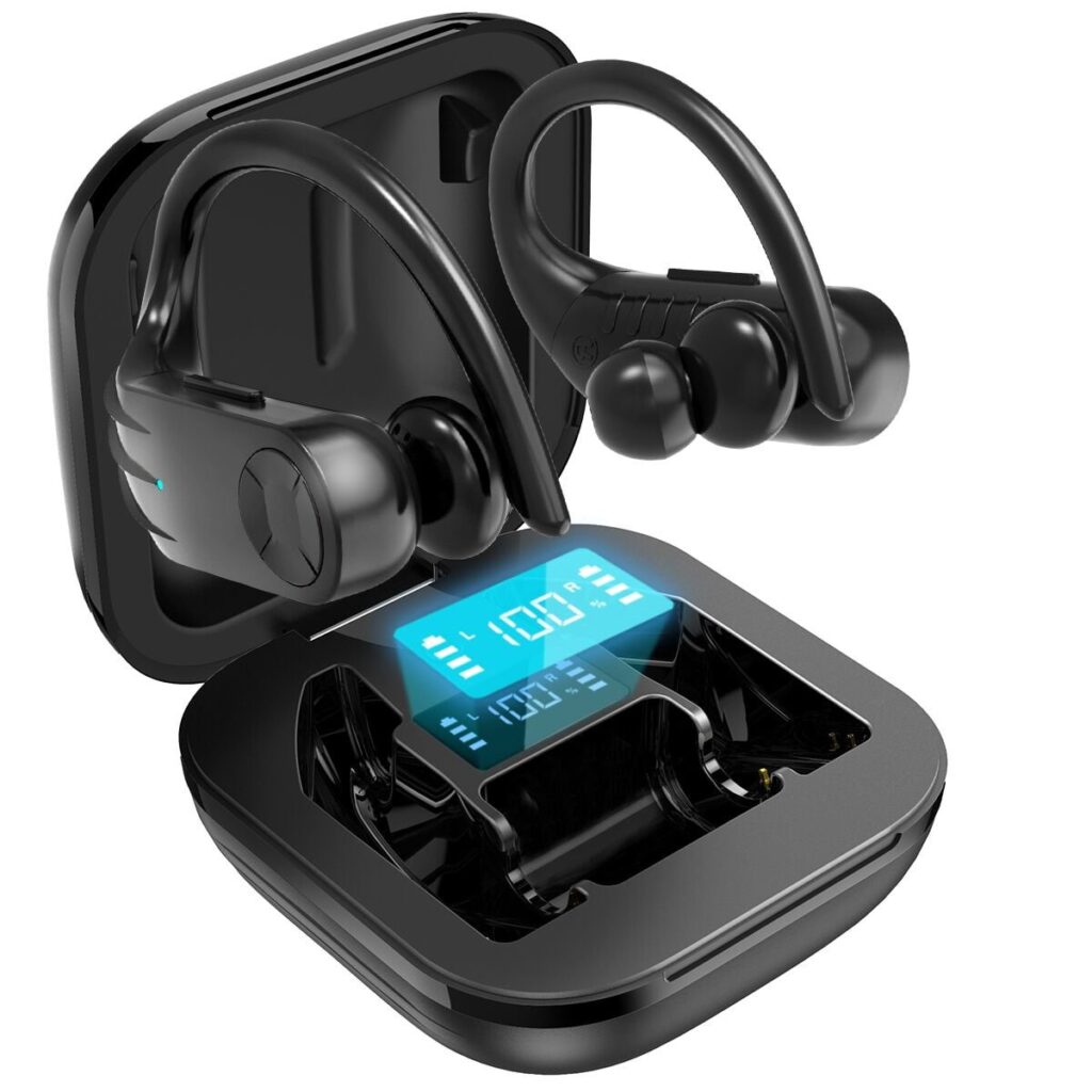 ar clip bluetooth 5.3 headset wireless earbuds earphones stereo headphones