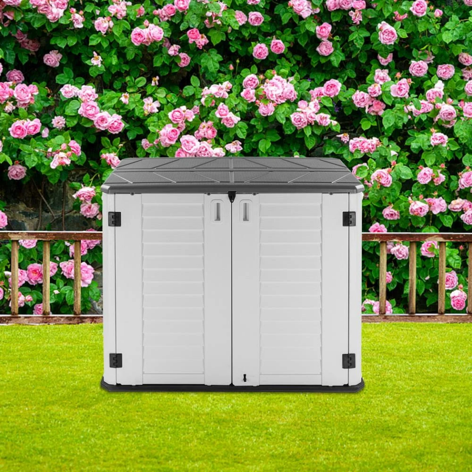 outdoor storage box with long legs