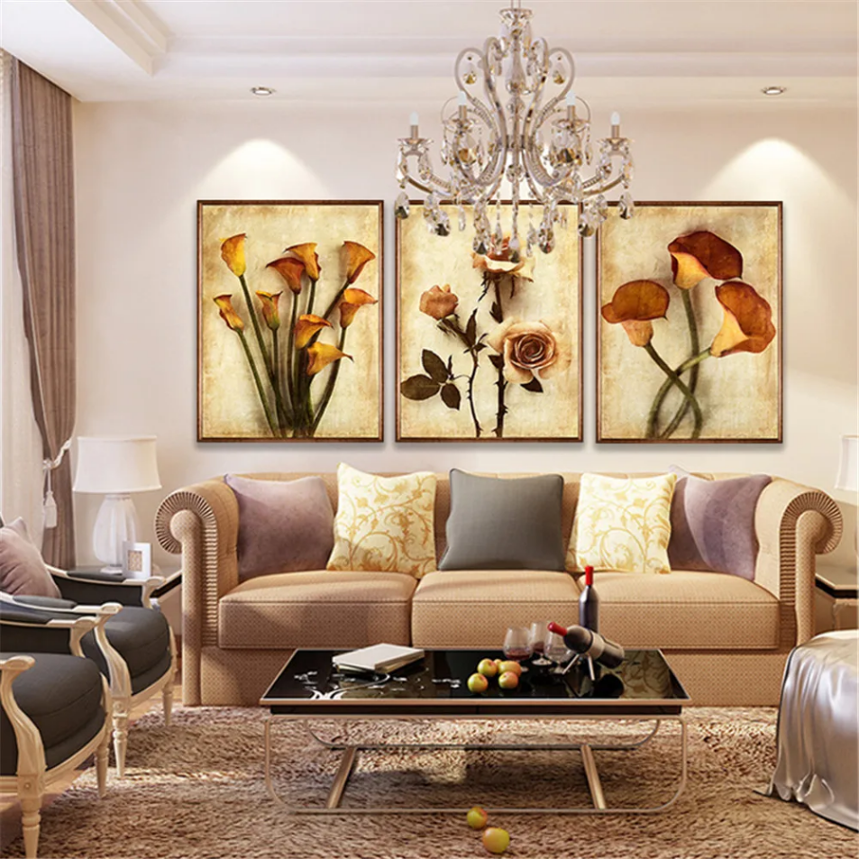 paintings in home decoration
