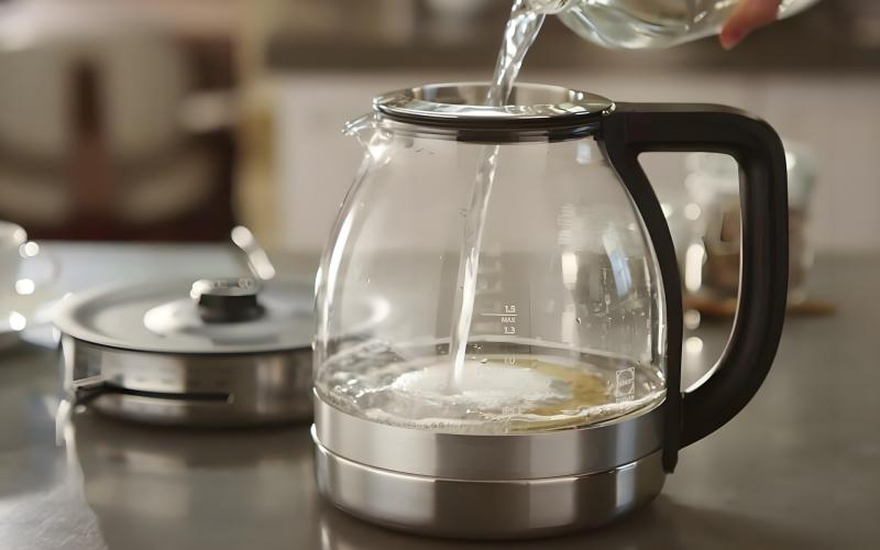 clean electric kettle
