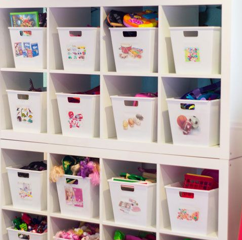 organizing children's toys