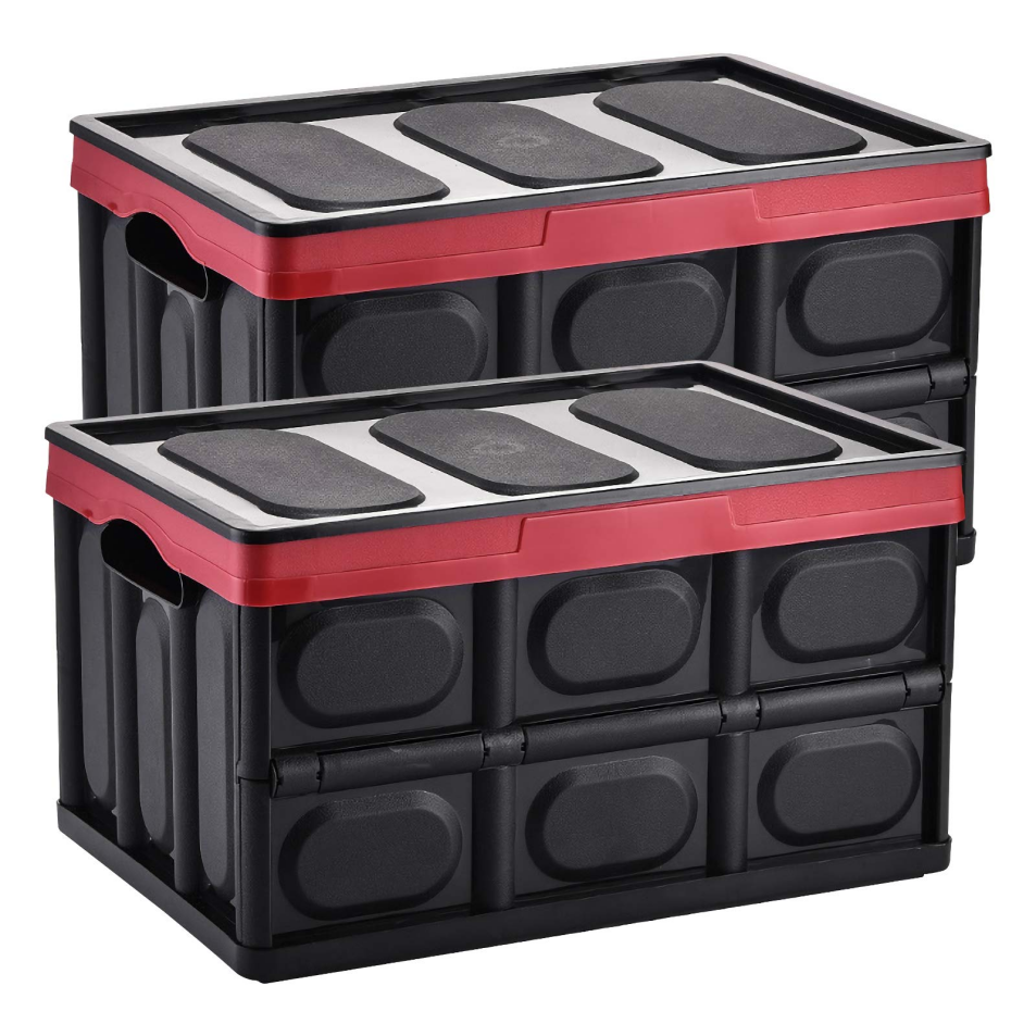 folding storage boxes