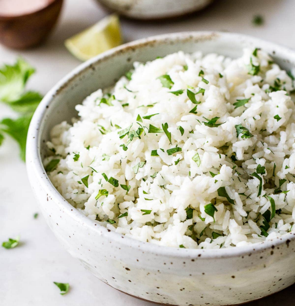 lime cilantro recipe using rice cooker