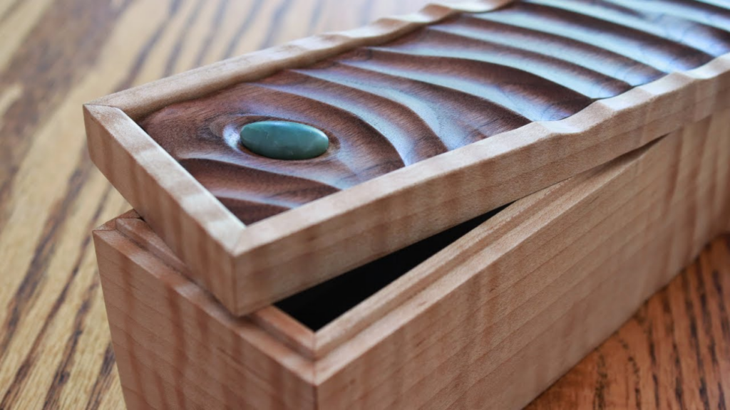 wood storage box