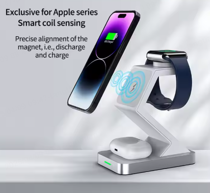 magnetic desk phone charger