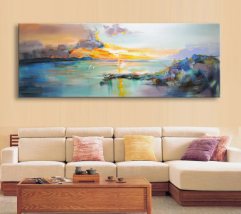 decorating with oil paintings
