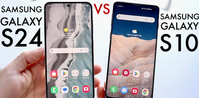 is galaxy s10 charging cable same as s24 cable