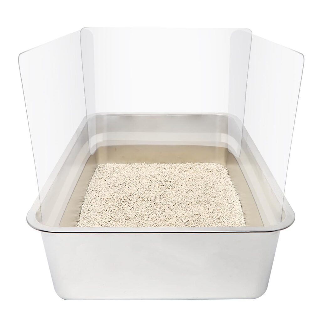 pack cat litter box pee shields
