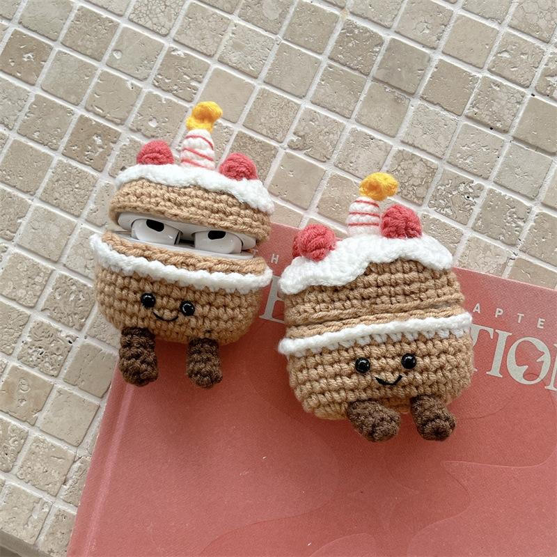 crochet headphone cover