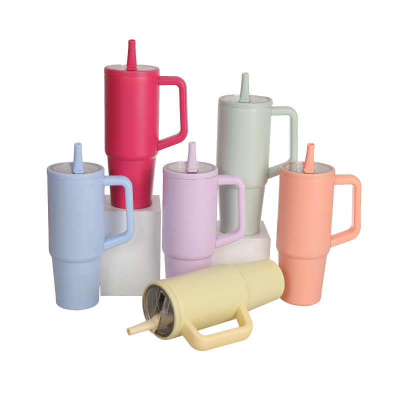 thermos cup with handle