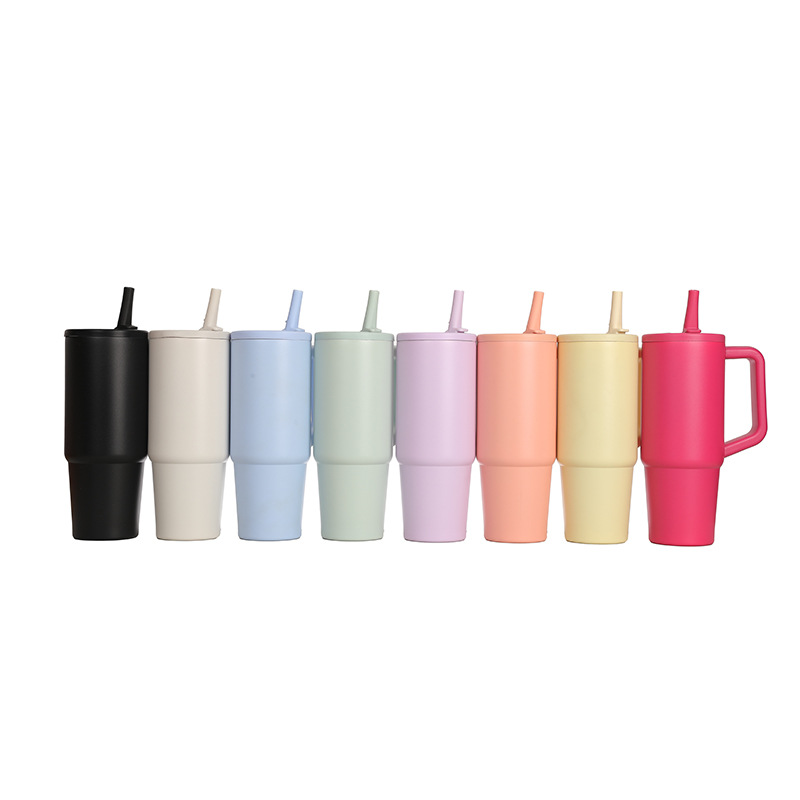 thermos cup with handle