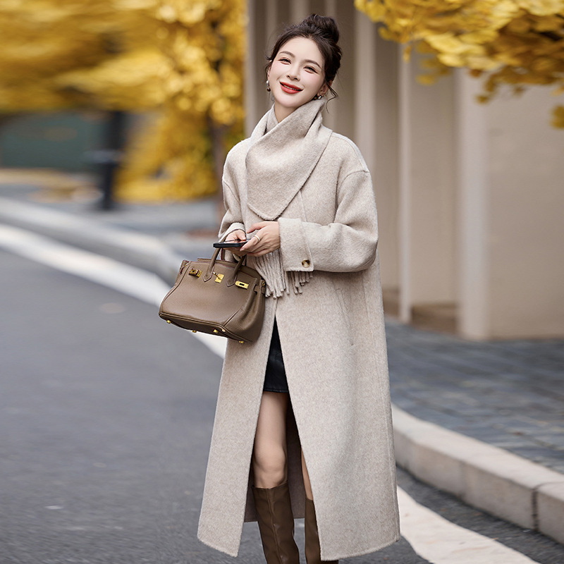 long wool coats for women