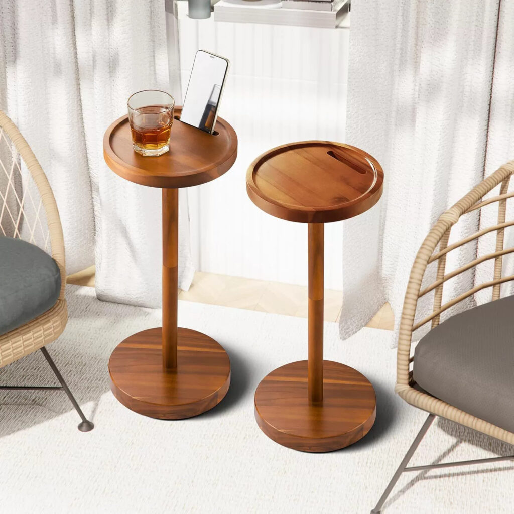 beverage side table