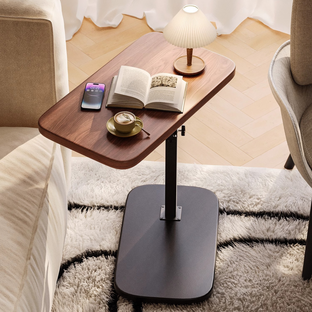 Italy black modern side table drop shipping