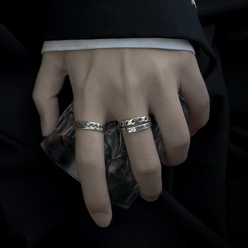 silver ring men