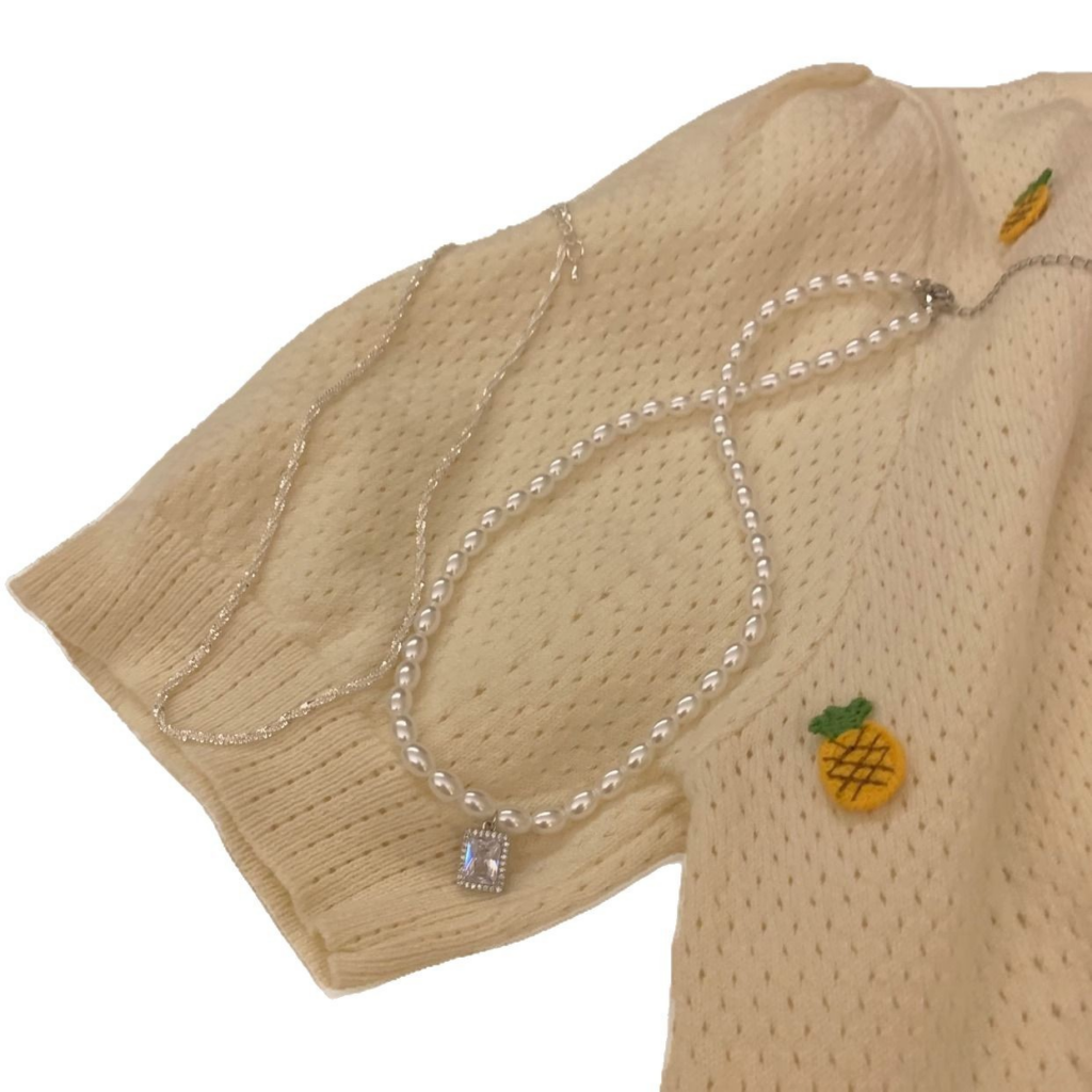 France luxury retail pearl necklace  purchase