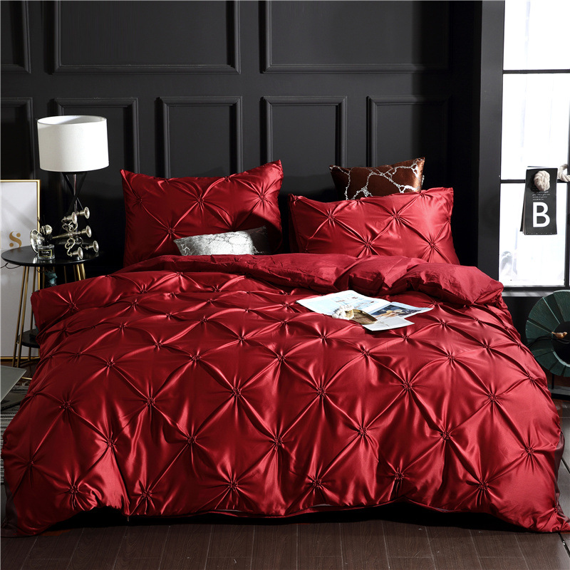 France satin silk bedding set dropshipping