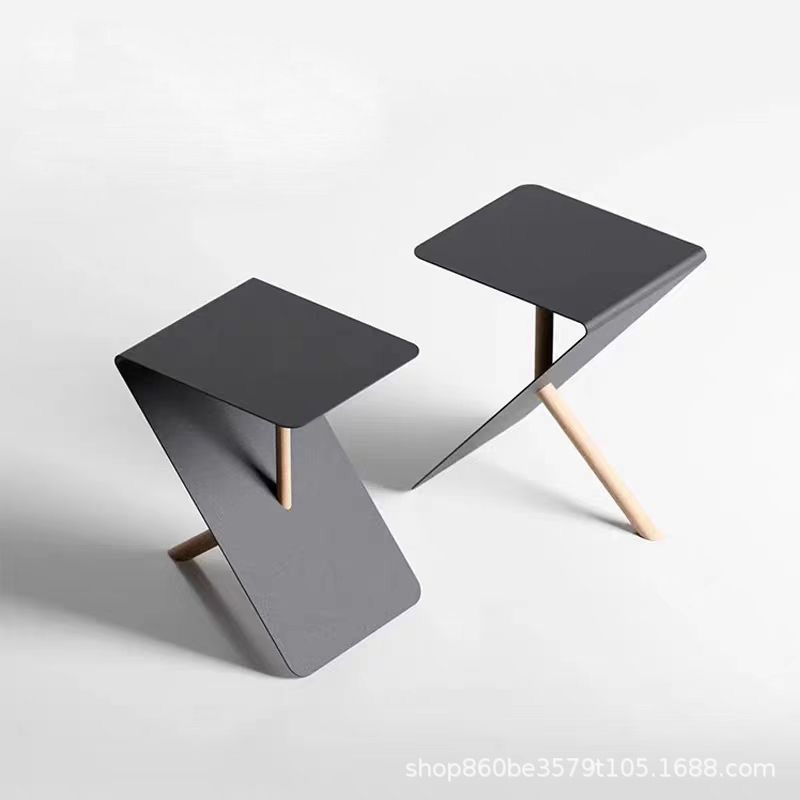 black side table outdoor