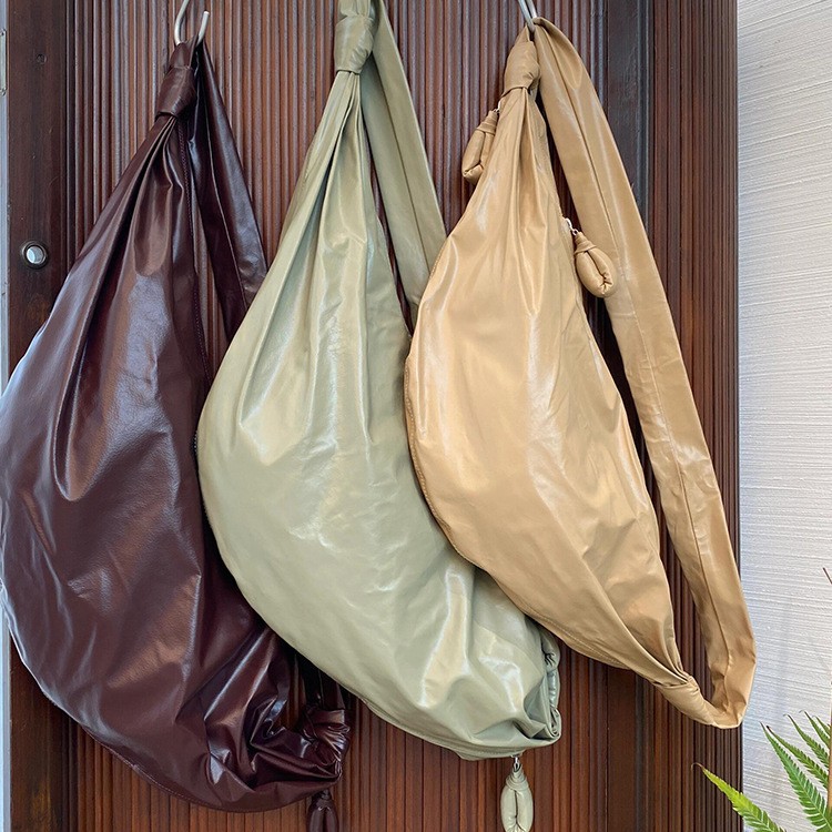 Italy green leather bag purchase