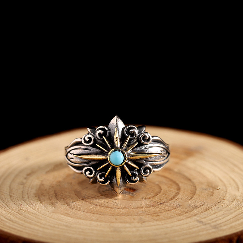 Italy men silver ring jewelry purchase