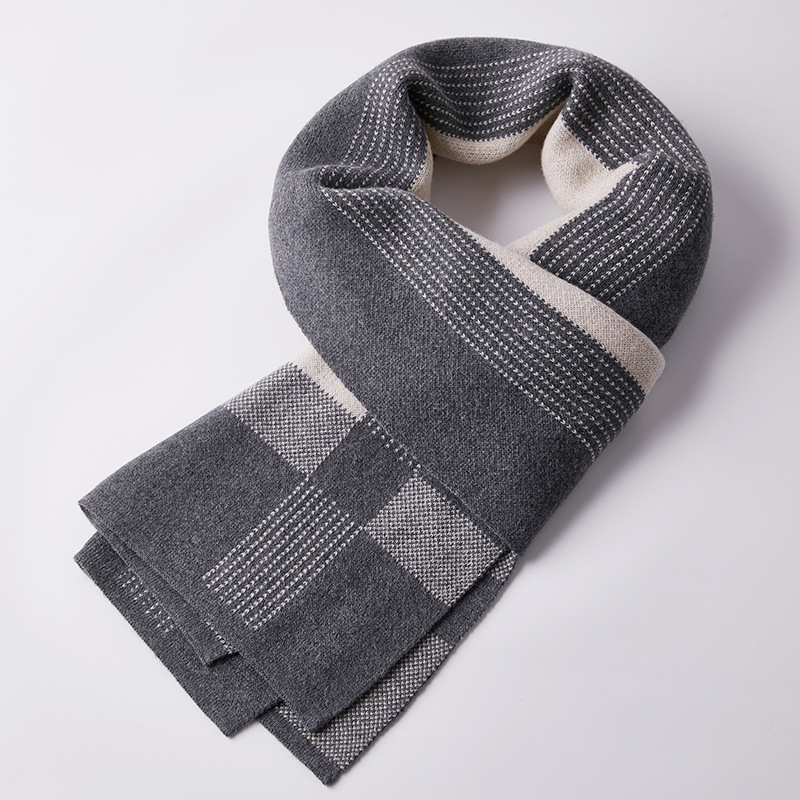 men's wool scarf