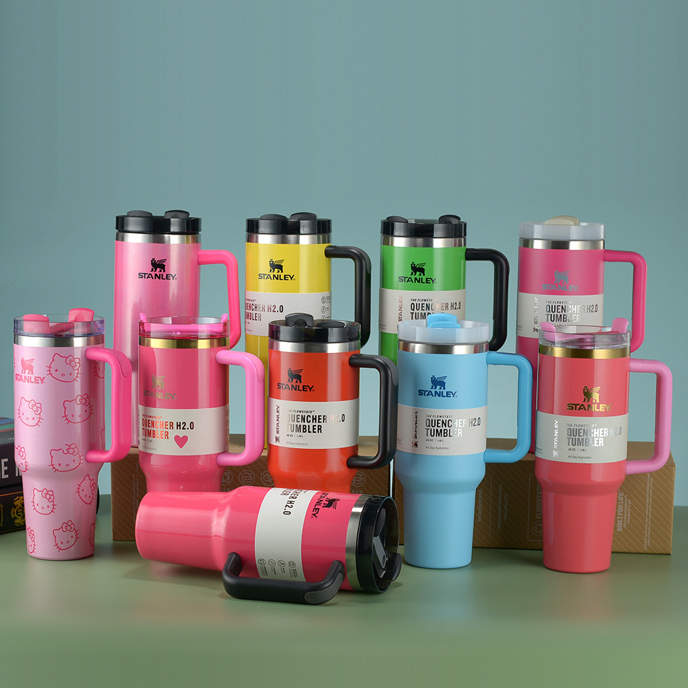 stanley thermos cup with handle