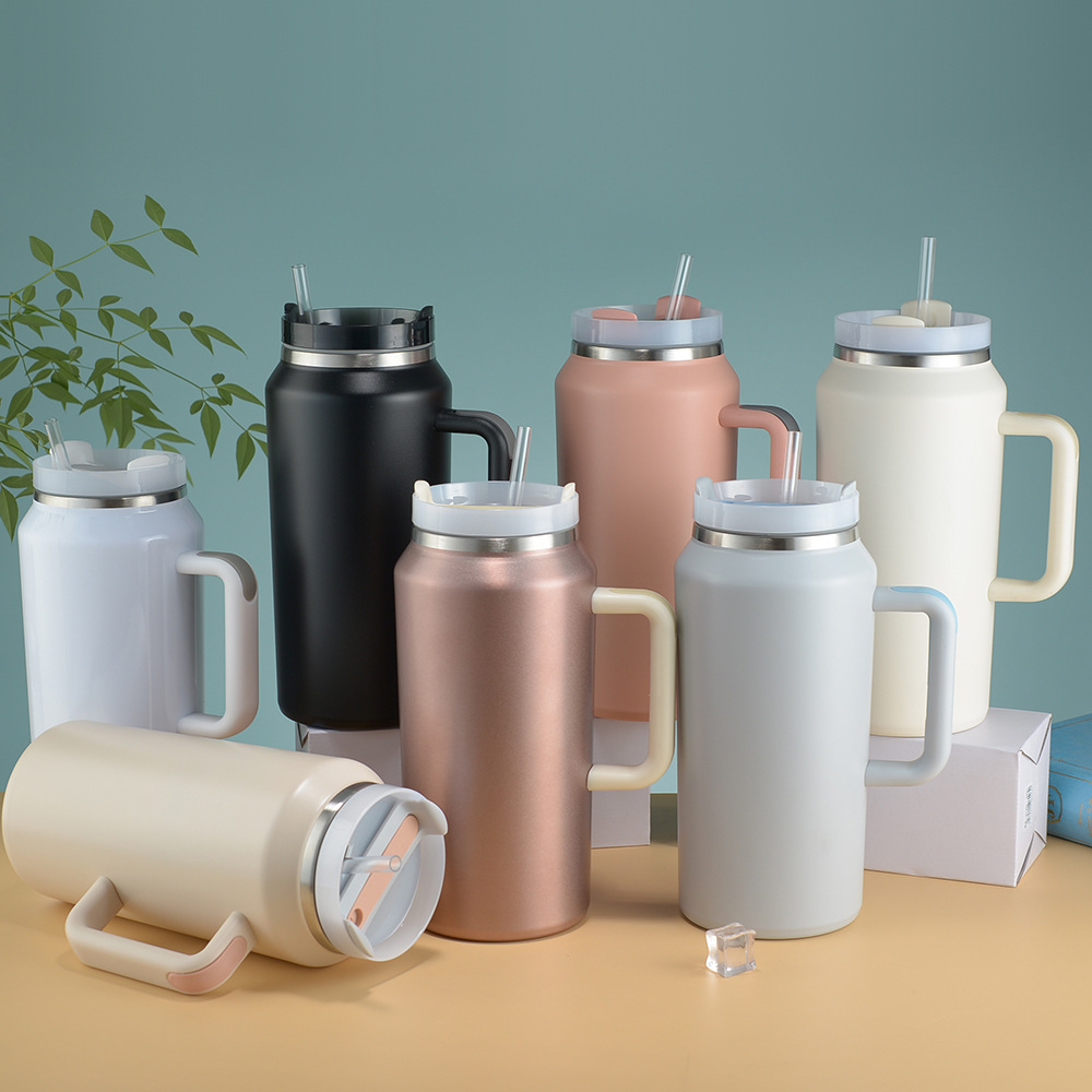 stanley thermos cup with handle