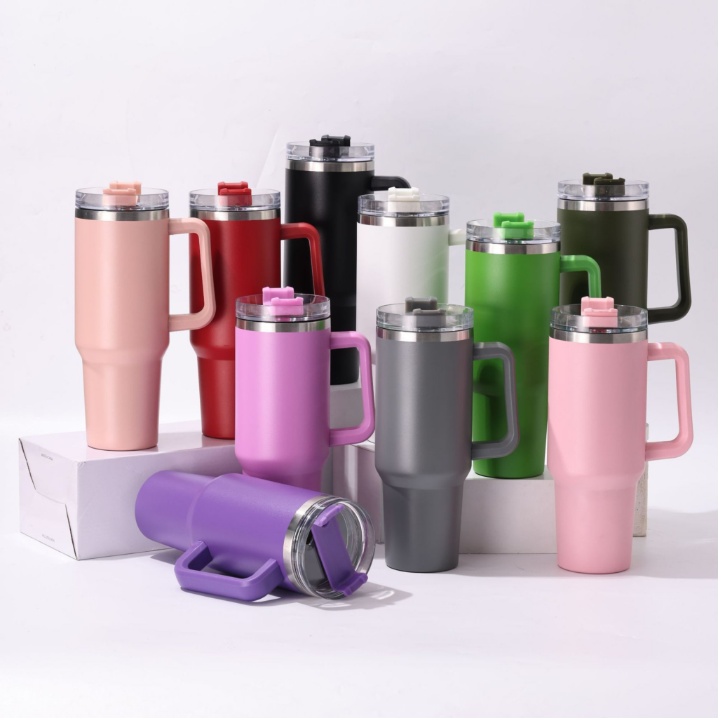 stanley thermos cup with handle