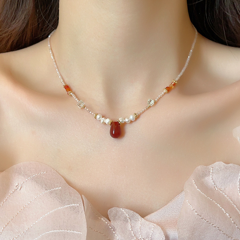 TOP3 Pink Pearl Necklaces in France