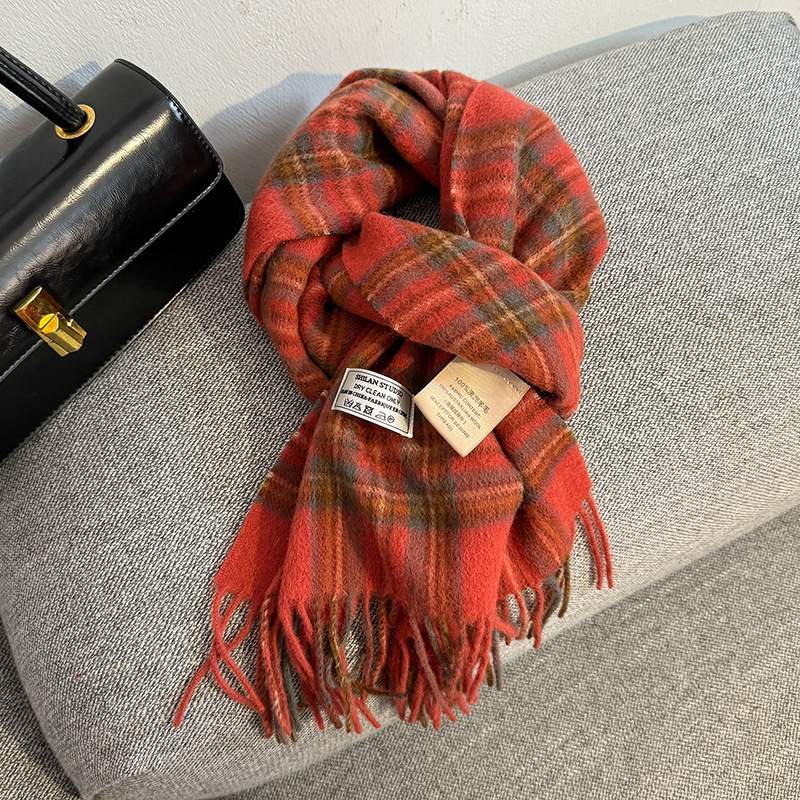 Top5 Canada red wool scarf purchase