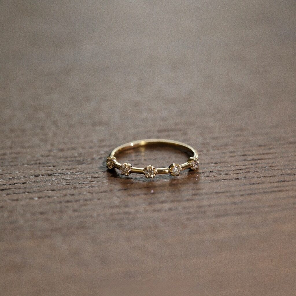 Italy top3 silver ring with gold purchase