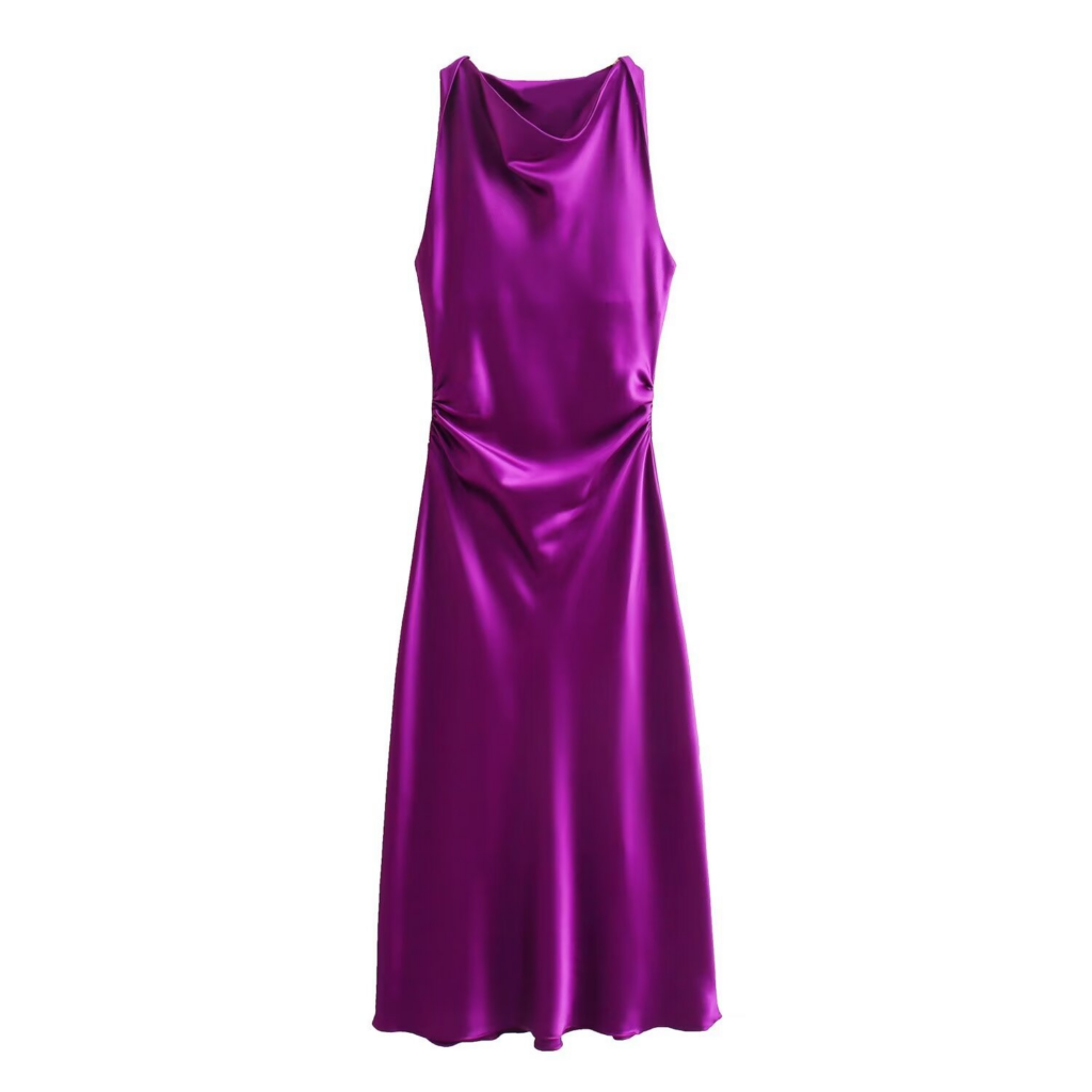 TOP5 Purple Silk Dresses in Italy