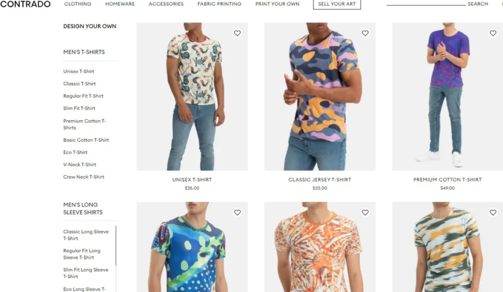 custom shirts drop shipping