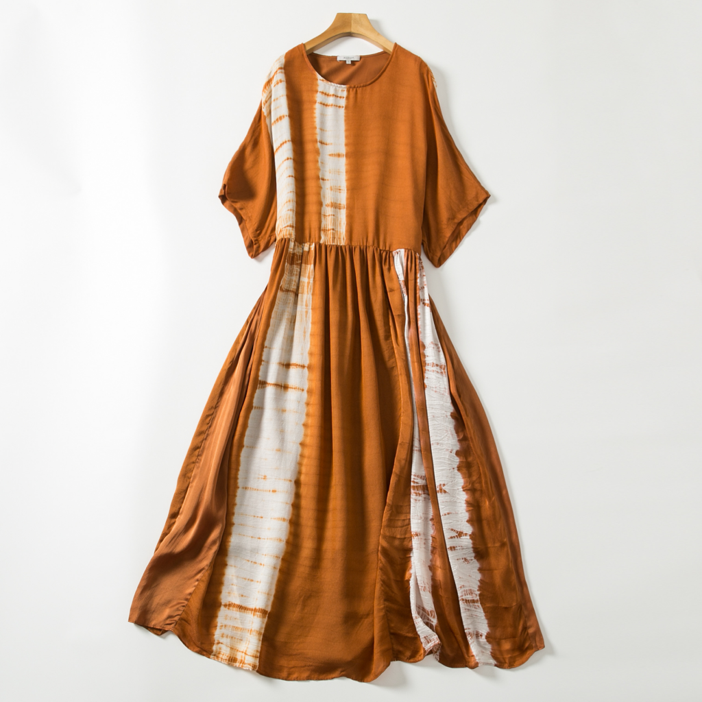 Top 15 British Orange Silk Dresses