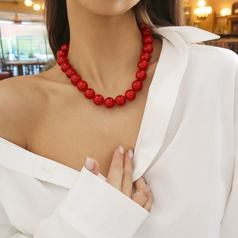 Top 5 Red Pearl Necklace In Netherlands