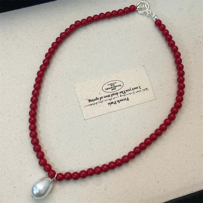 Top 5 Red Pearl Necklace In Netherlands