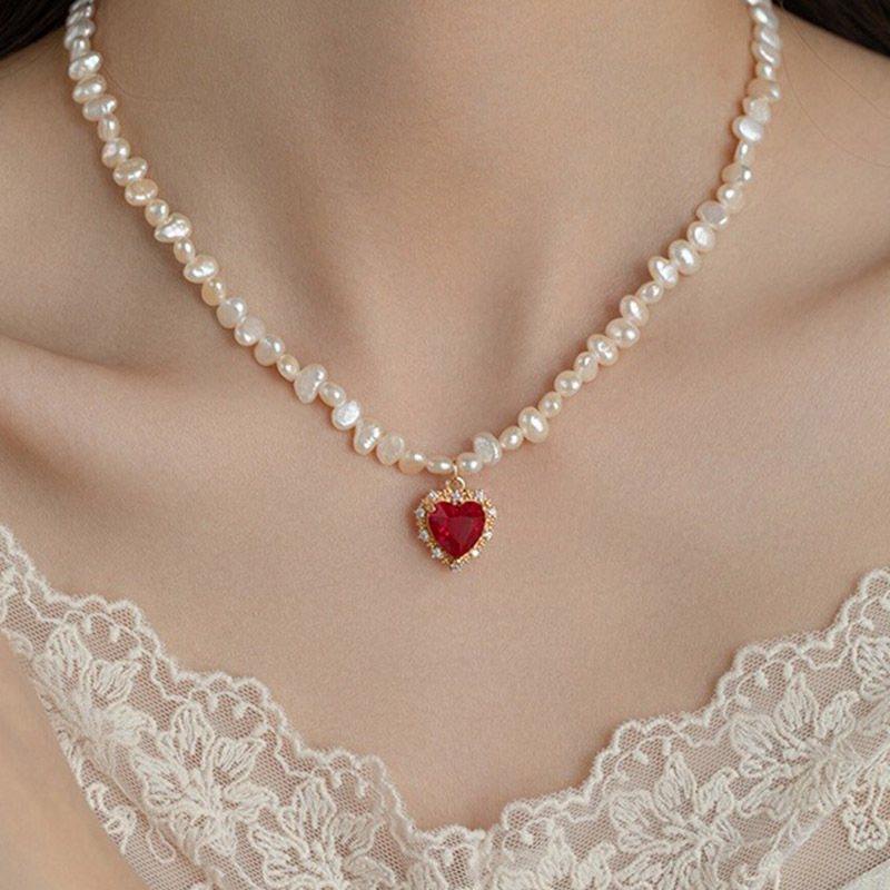 Top 10 Ruby Pearl Necklaces In France