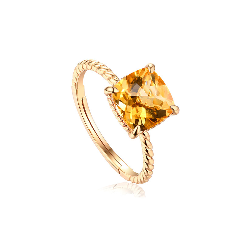 Top 10 Citrine Silver Ring In France