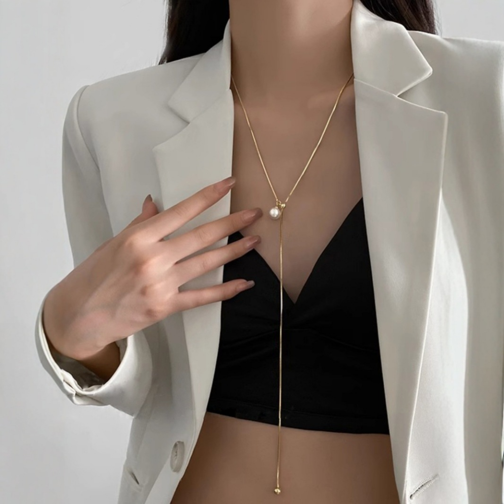 Top 10 Gold and White Pearl Necklace In Canada