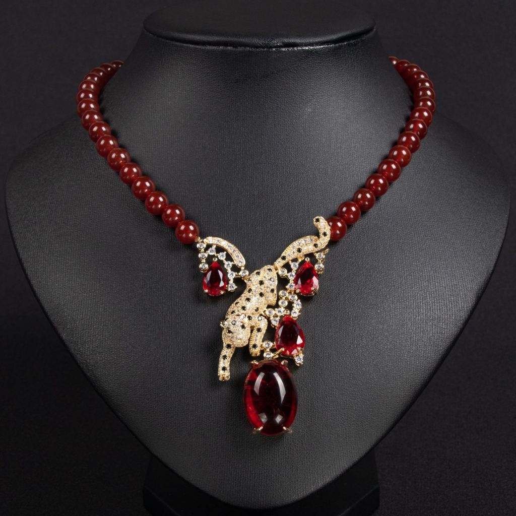 Top 5 Ruby and Pearl Necklaces In Netherlands