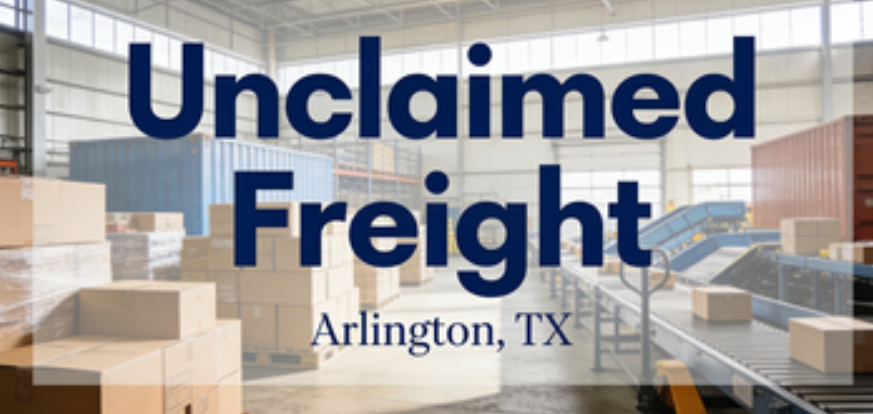 unclaimed freight arlington tx