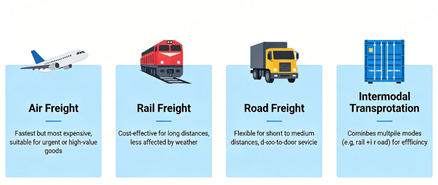 alternatives to ocean freight