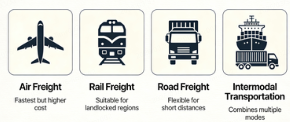 alternatives to ocean freight