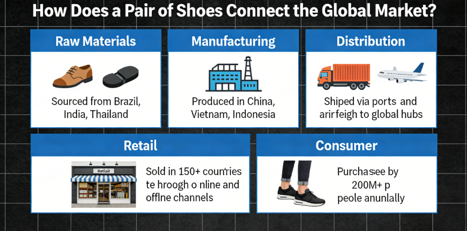 How Does a Pair of Shoes Connect the Global Market?