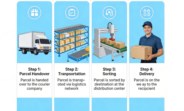 parcel in transit means