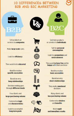 b 2 b and b 2 c
