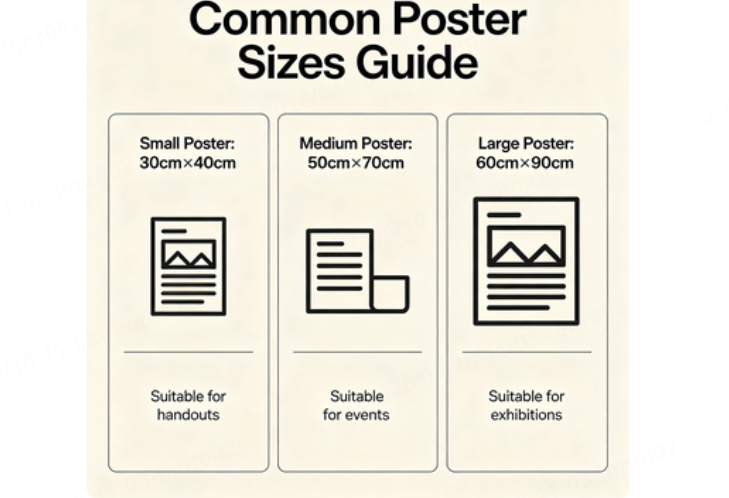 what is poster size